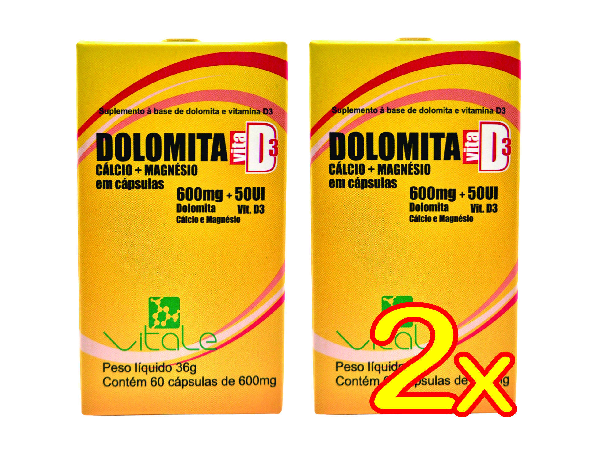 KIT 2x DOLOMITA VITA D3 - 60 CPS