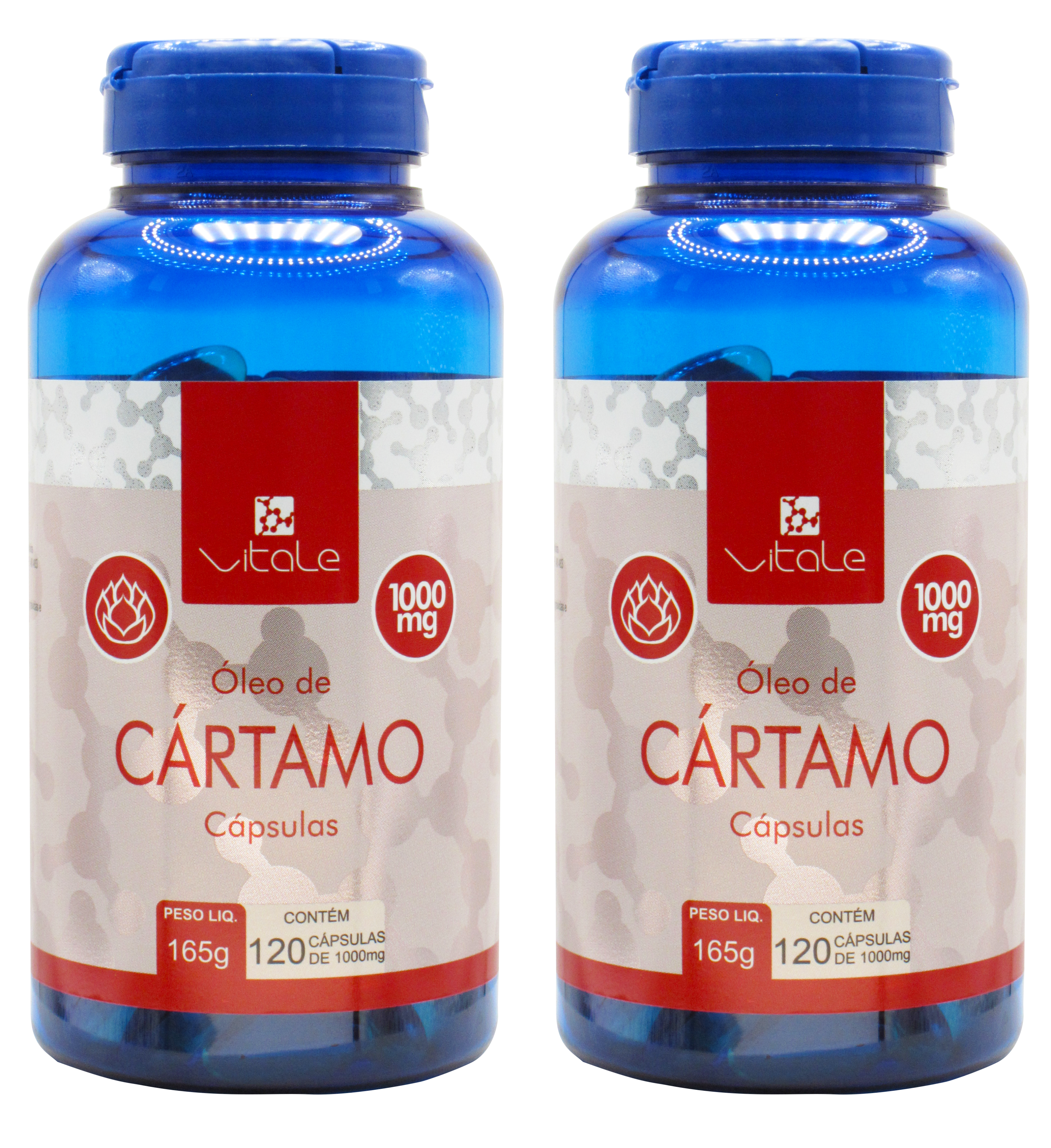 KIT 2X Óleo de Cartamos 120 cápsulas de 1...