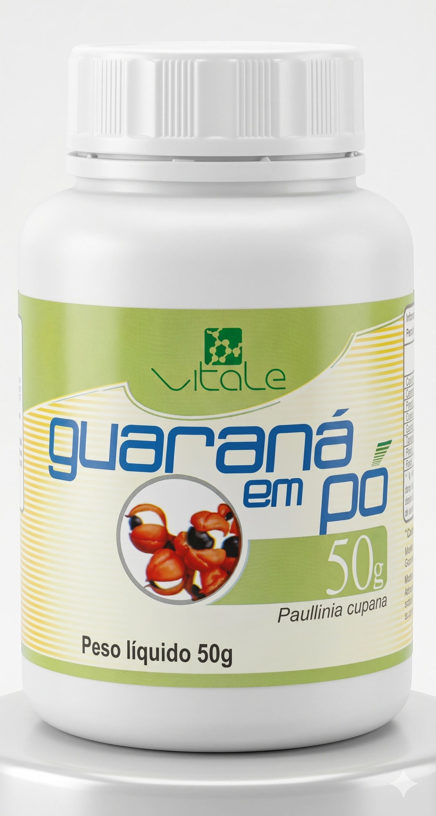 Guaraná em Pó (Paullinia cupana) 50g 
